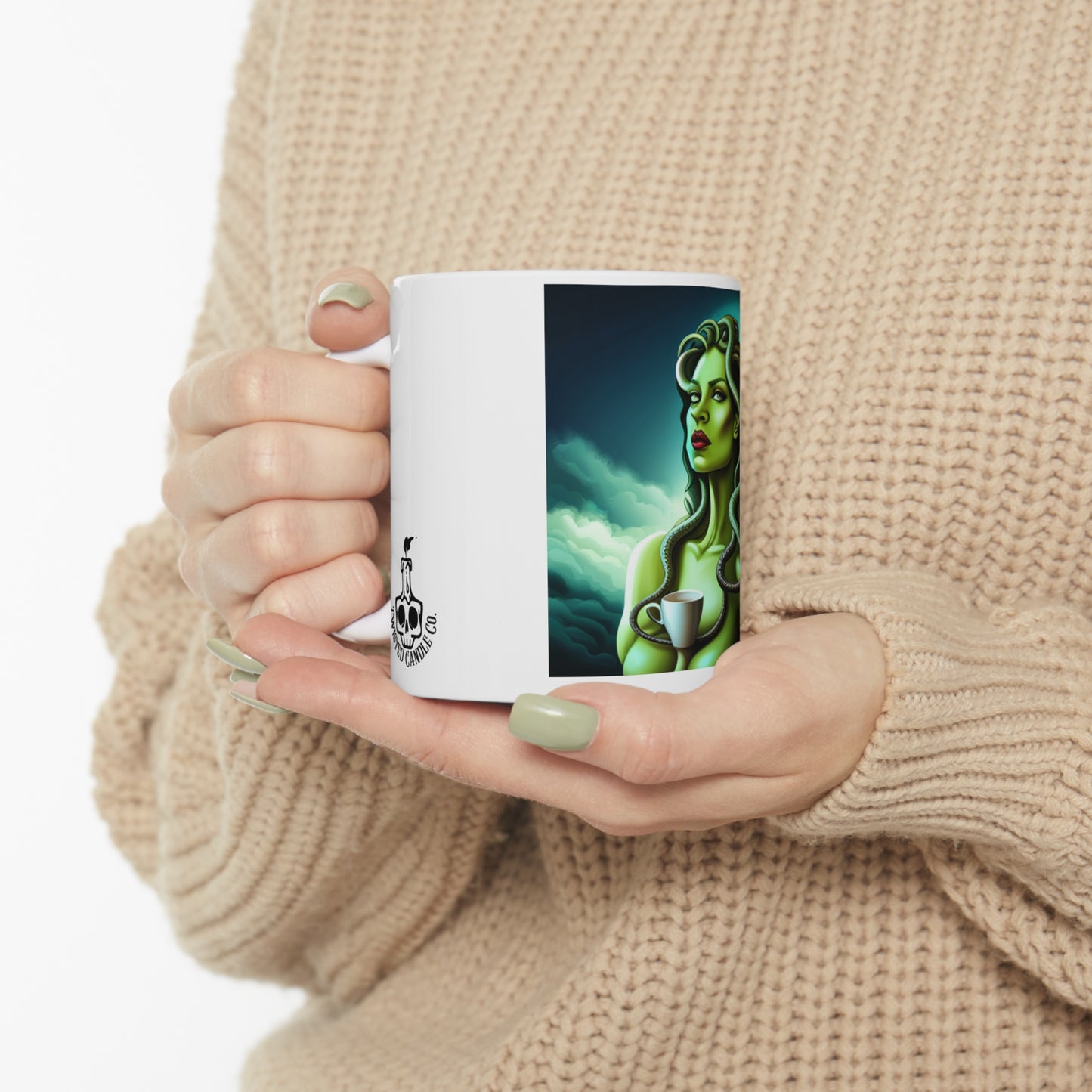 11 oz Medusa Ceramic Mug