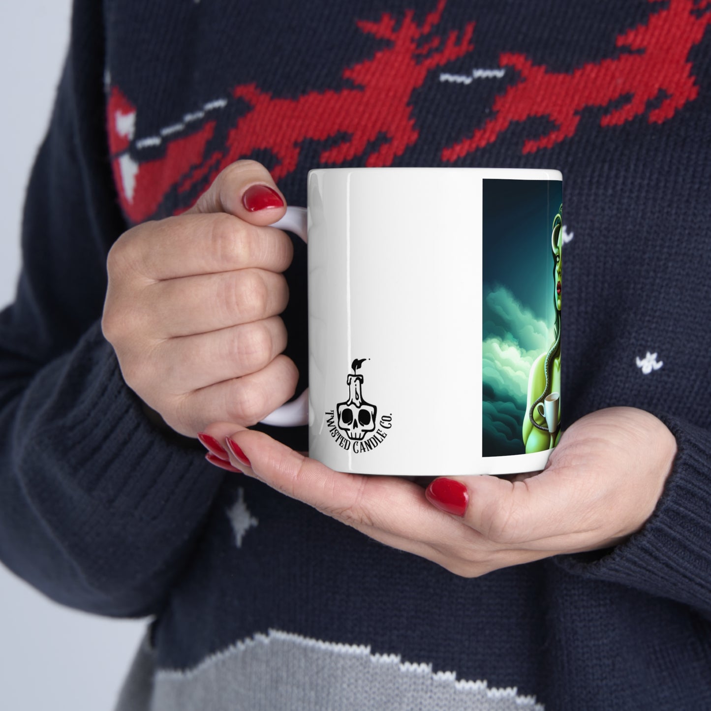 11 oz Medusa Ceramic Mug