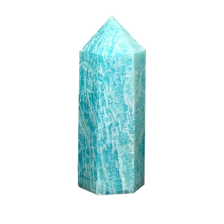 Natural Crystal Column Tianhe Stone Column Stone Rough Stone