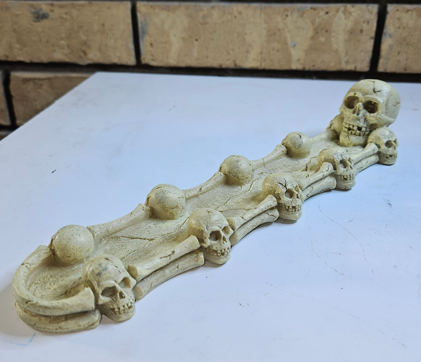 Skulls and Bones Incense Burner Free Shipping