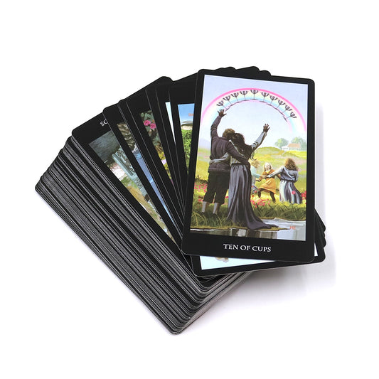 Witch tarot fortune-telling