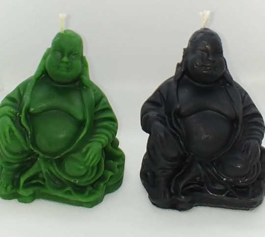 Buddha Scented & unscented beeswax candle Free Domestic Shipping to the USA