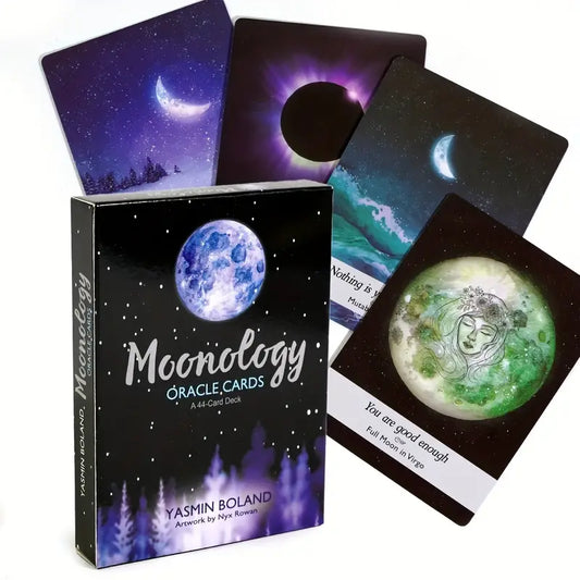 Moonology Oracle Cards 44 Cards Moon Astrology Oracle Tarot Deck Power Of The Moon
