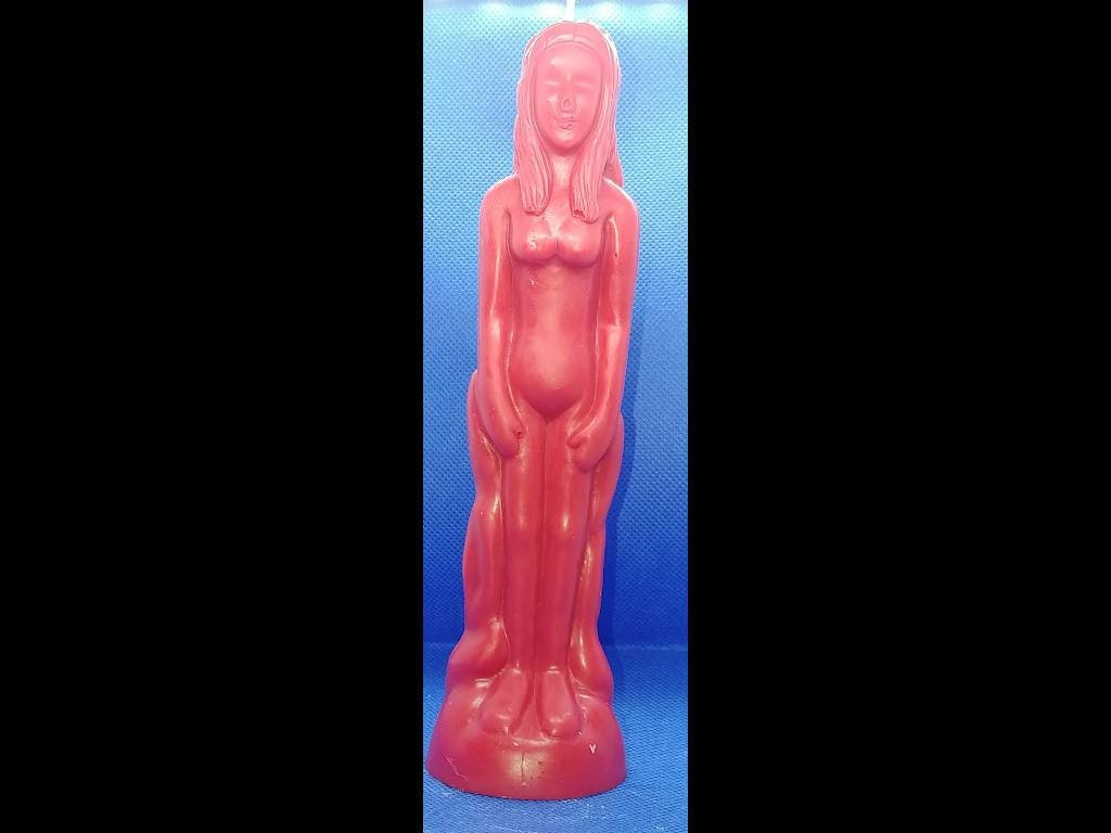 Free USA Shipping Female figure soy candle