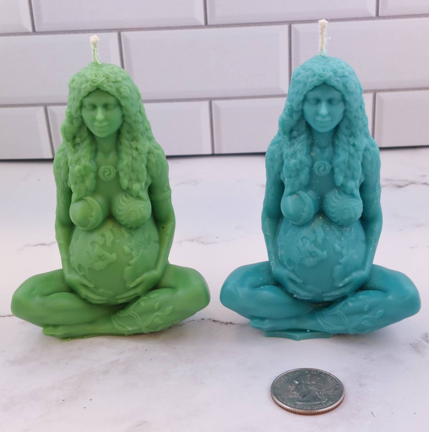 Millennial Gaia mother earth candle Free Domestic shipping
